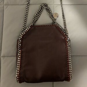 Stella McCartney Purple Chain Shoulder Bag